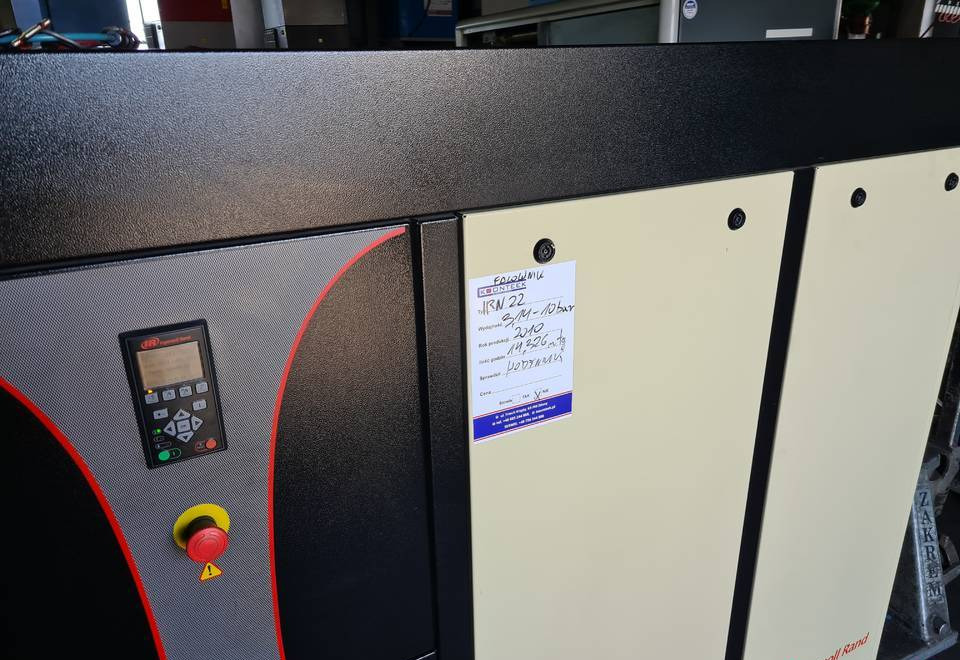 Kompresor śrubowy INGERSOLL RAND IRN 22K-CC 22 kw Falownik - מדחס אוויר: תמונה 1 Kompresor śrubowy INGERSOLL RAND IRN 22K-CC 22 kw Falownik - מדחס אוויר: תמונה 1