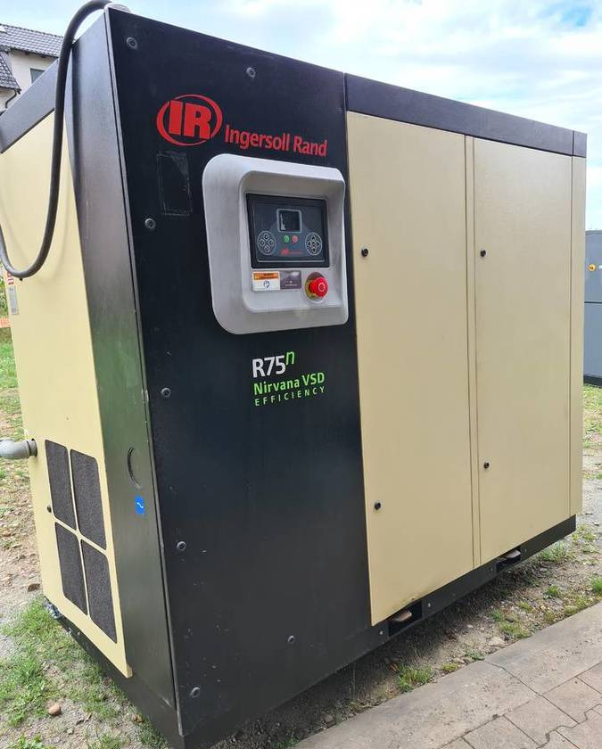 Kompresor śrubowy INGERSOLL RAND NIRVANA R75N - מדחס אוויר: תמונה 1 Kompresor śrubowy INGERSOLL RAND NIRVANA R75N - מדחס אוויר: תמונה 1
