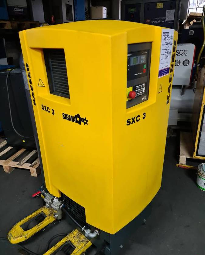 Kompresor śrubowy KAESER SXC 3, 2,2 kw - מדחס אוויר: תמונה 1 Kompresor śrubowy KAESER SXC 3, 2,2 kw - מדחס אוויר: תמונה 1
