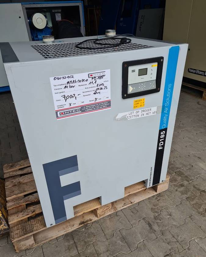 OSUSZACZ ZIĘBNICZY ATLAS COPCO FD 185 - מדחס אוויר: תמונה 1 OSUSZACZ ZIĘBNICZY ATLAS COPCO FD 185 - מדחס אוויר: תמונה 1