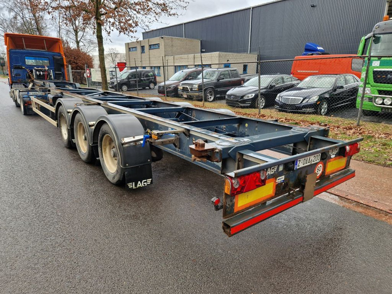 LAG O-3-39 LT2 / HIGH CUBE / 45FT - סמיטריילר מוביל מכולות/ החלפת גוף: תמונה 5 LAG O-3-39 LT2 / HIGH CUBE / 45FT - סמיטריילר מוביל מכולות/ החלפת גוף: תמונה 5