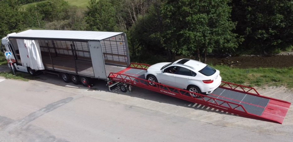 AZ RAMP EASY-XL 8 mobile loading ramp - רמפת העמסה: תמונה 2 AZ RAMP EASY-XL 8 mobile loading ramp - רמפת העמסה: תמונה 2