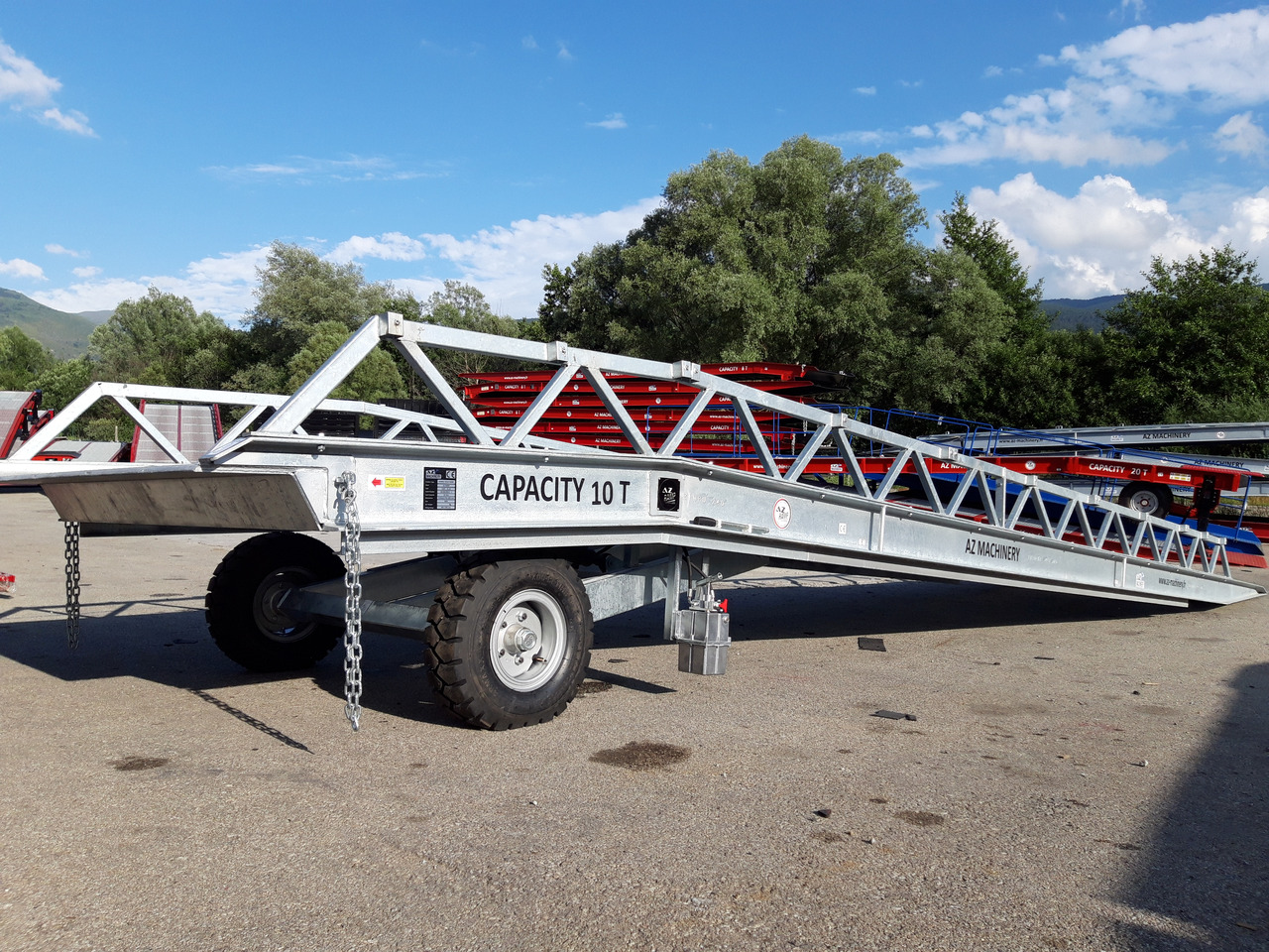 AZ RAMP EASY XL 8T FULL GALVA - רמפת העמסה: תמונה 1 AZ RAMP EASY XL 8T FULL GALVA - רמפת העמסה: תמונה 1