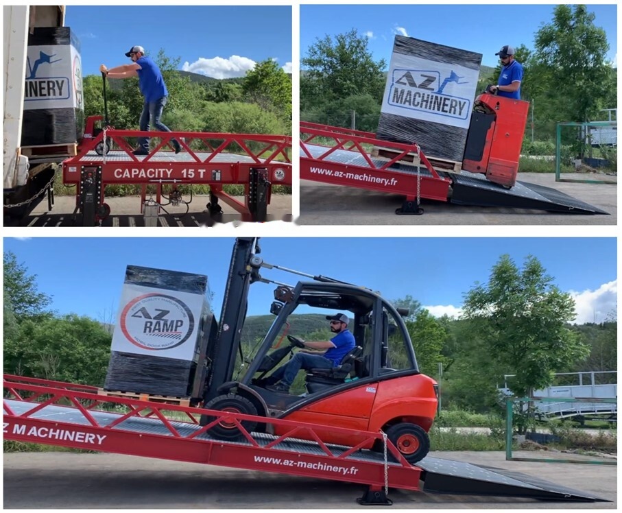 AZ RAMP STAR-10-XL mobile loading ramp - רמפת העמסה: תמונה 1 AZ RAMP STAR-10-XL mobile loading ramp - רמפת העמסה: תמונה 1