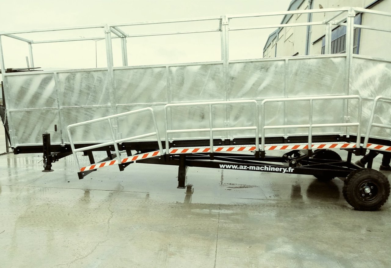 רמפת העמסה AZ RAMP TOP AGRI mobile loading ramp: תמונה 9