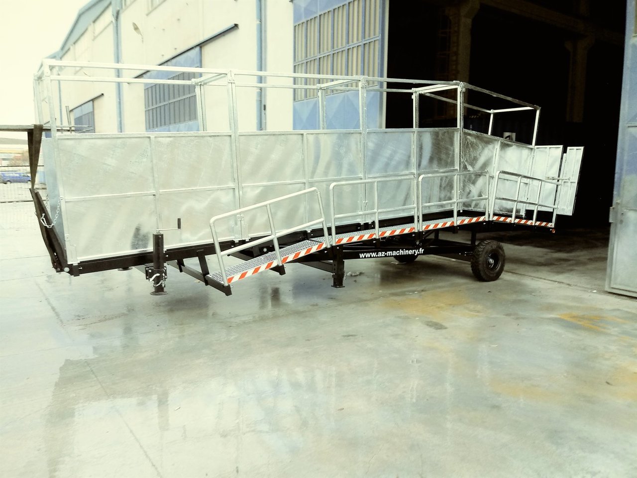 רמפת העמסה AZ RAMP TOP AGRI mobile loading ramp: תמונה 7