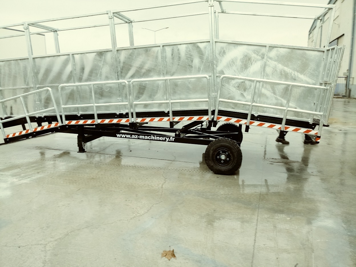 רמפת העמסה AZ RAMP TOP AGRI mobile loading ramp: תמונה 14