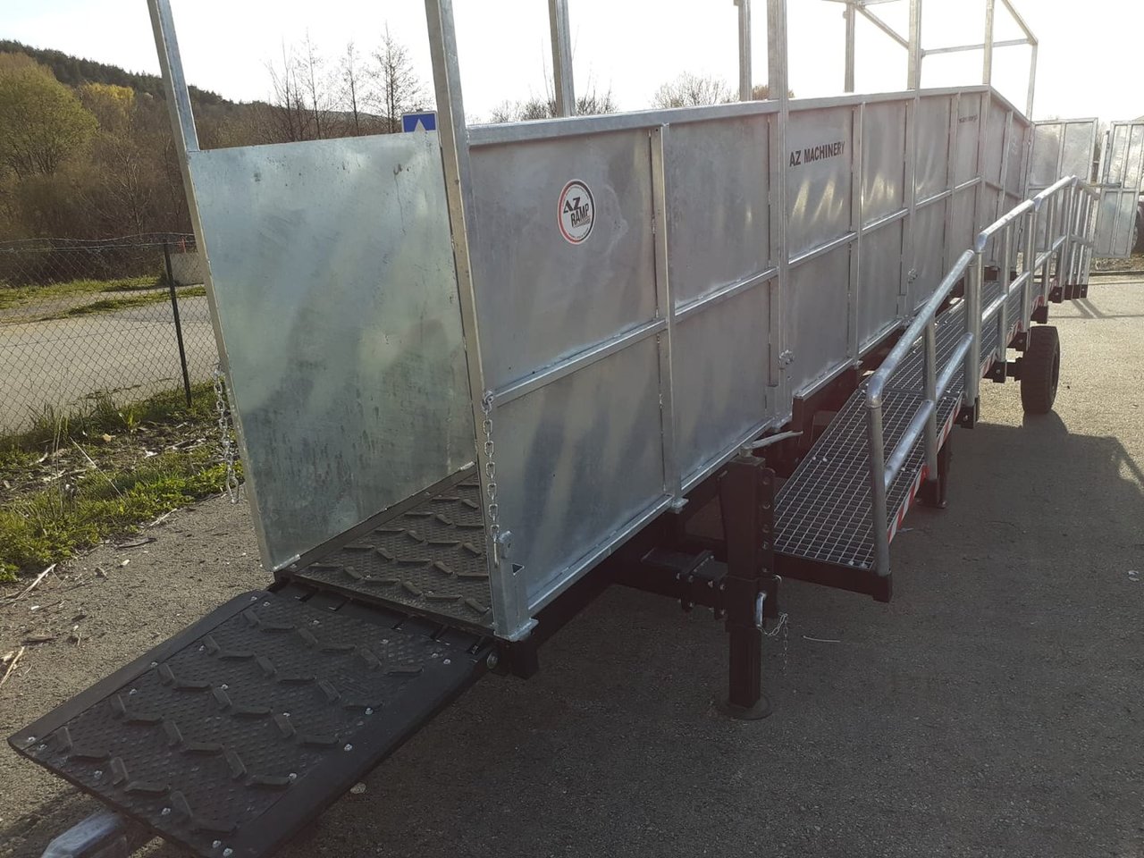 רמפת העמסה AZ RAMP TOP AGRI mobile loading ramp: תמונה 15