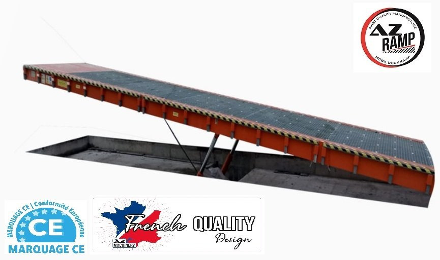 Embeded loading ramp-Buried loading ramp with tilting lip.AZ RAMP-EASY ST-10T - רמפת העמסה: תמונה 1 Embeded loading ramp-Buried loading ramp with tilting lip.AZ RAMP-EASY ST-10T - רמפת העמסה: תמונה 1