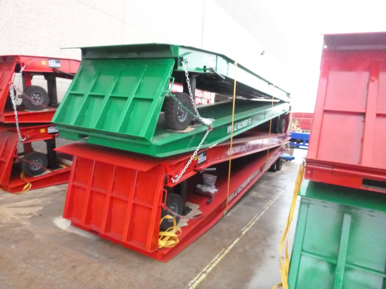 **RENTAL** Large Mobile dock ramp, uncouplable AZ RAMP - KING VERSION, BIG FOOT LLO 20 T - רמפת העמסה: תמונה 5 **RENTAL** Large Mobile dock ramp, uncouplable AZ RAMP - KING VERSION, BIG FOOT LLO 20 T - רמפת העמסה: תמונה 5