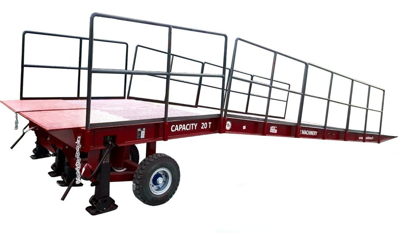 **RENTAL** Large Mobile dock ramp, uncouplable AZ RAMP - KING VERSION, BIG FOOT LLO 20 T - רמפת העמסה: תמונה 1 **RENTAL** Large Mobile dock ramp, uncouplable AZ RAMP - KING VERSION, BIG FOOT LLO 20 T - רמפת העמסה: תמונה 1