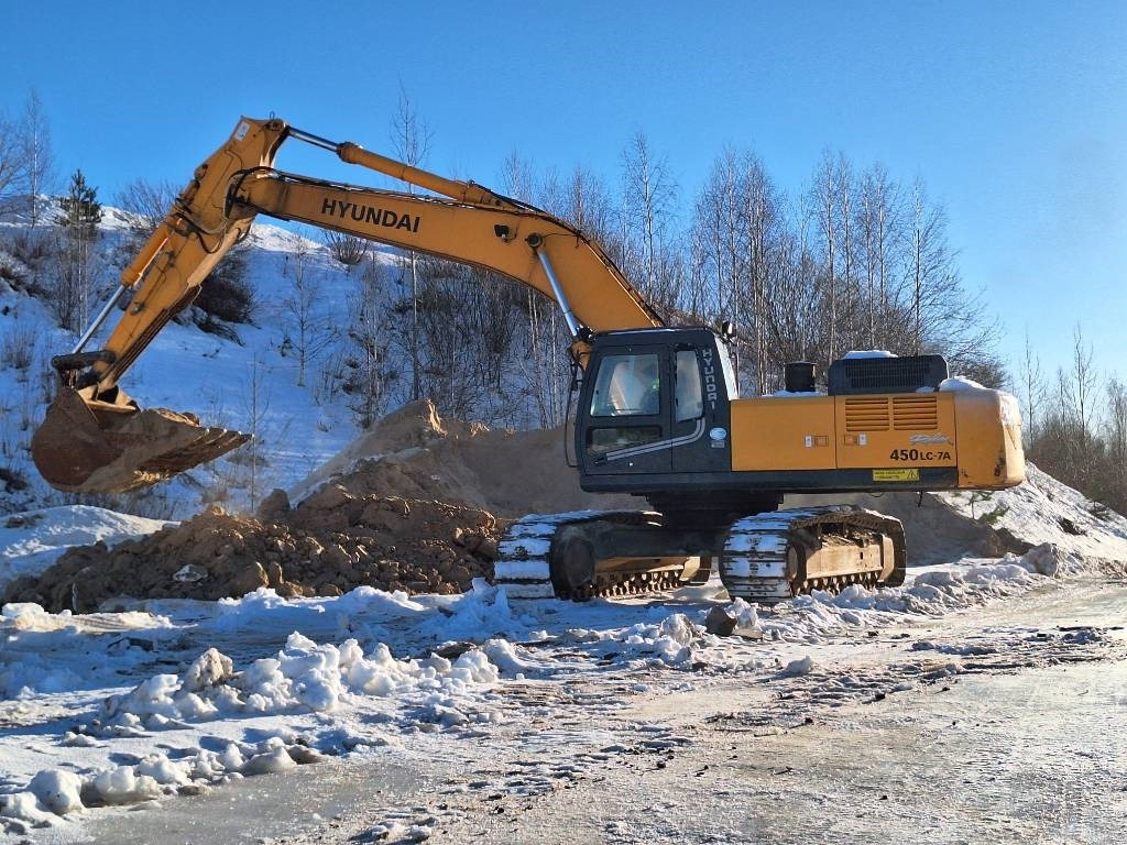 Hyundai Robex 450 LC-7 A - מחפר סורק: תמונה 1 Hyundai Robex 450 LC-7 A - מחפר סורק: תמונה 1