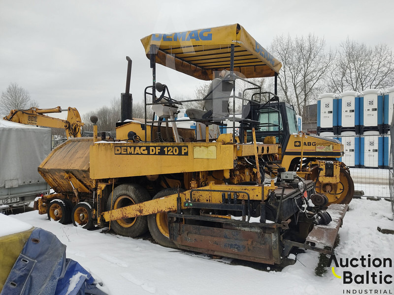 Demag DF 120 P - מרצף אספלט: תמונה 4 Demag DF 120 P - מרצף אספלט: תמונה 4
