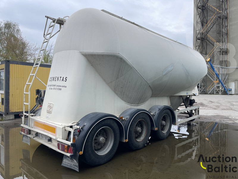 Feldbinder EUT 35.3 - סמיטריילר עם וילונות צד: תמונה 3 Feldbinder EUT 35.3 - סמיטריילר עם וילונות צד: תמונה 3
