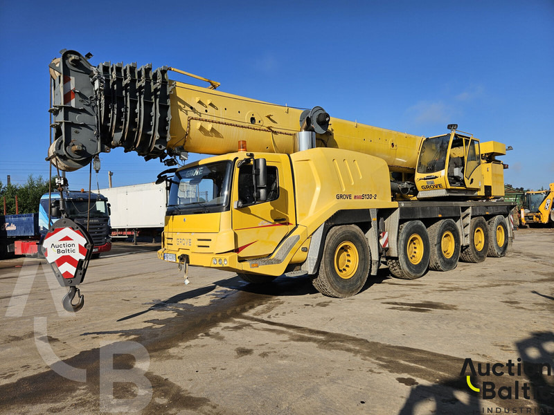 Grove GMK 5130-2 - עגורן לכל שטח: תמונה 1 Grove GMK 5130-2 - עגורן לכל שטח: תמונה 1