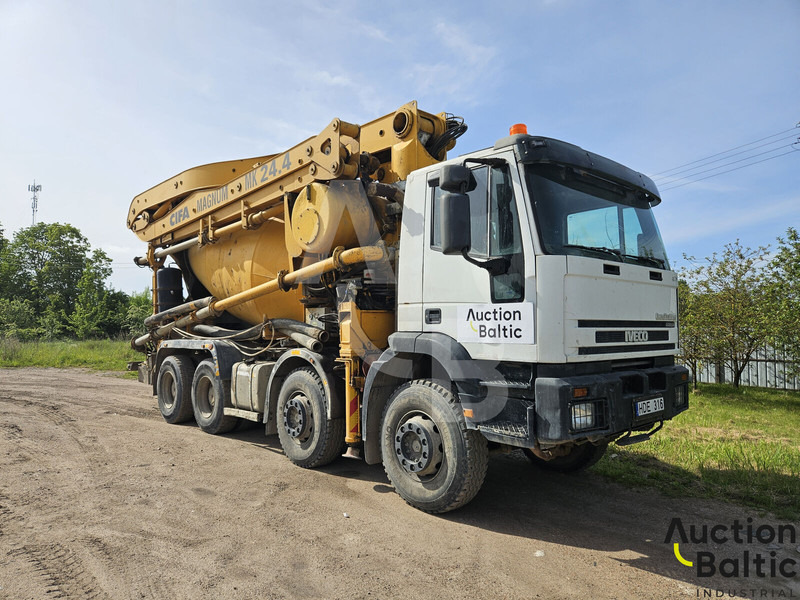 Iveco Magirus - משאבת בטון נייחת: תמונה 1 Iveco Magirus - משאבת בטון נייחת: תמונה 1