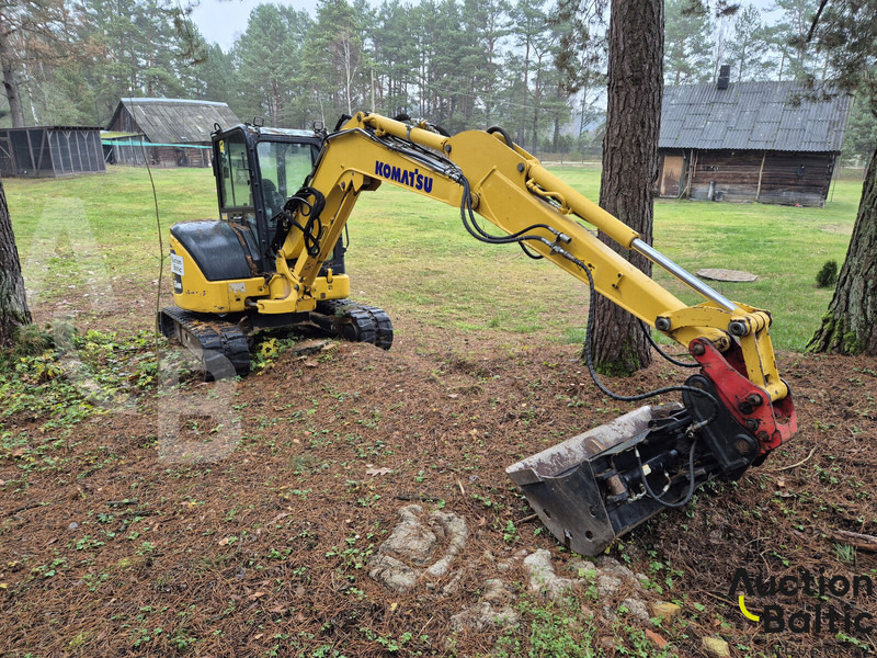 Komatsu PC55MR-5E0 - מיני מחפר: תמונה 1 Komatsu PC55MR-5E0 - מיני מחפר: תמונה 1