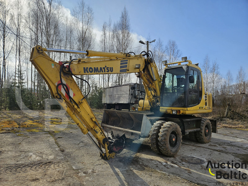 Komatsu PW130ES-6K - מחפר גלגלים: תמונה 1 Komatsu PW130ES-6K - מחפר גלגלים: תמונה 1