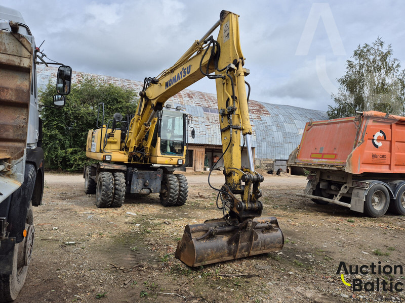 Komatsu PW160-7 - מחפר גלגלים: תמונה 2 Komatsu PW160-7 - מחפר גלגלים: תמונה 2