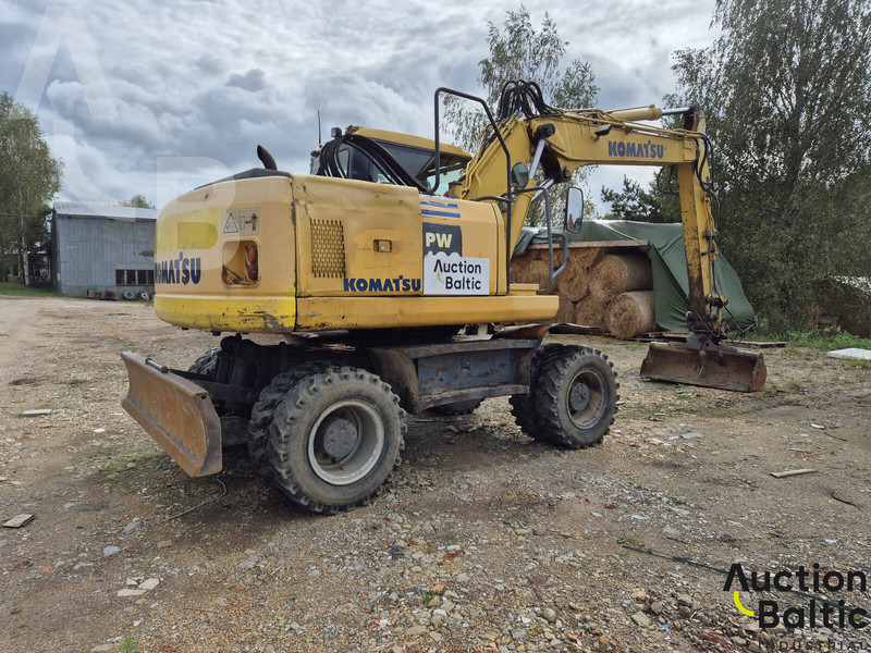 Komatsu PW160-7 - מחפר גלגלים: תמונה 5 Komatsu PW160-7 - מחפר גלגלים: תמונה 5