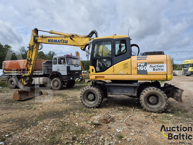 Komatsu PW160-7 - מחפר גלגלים: תמונה 3 Komatsu PW160-7 - מחפר גלגלים: תמונה 3