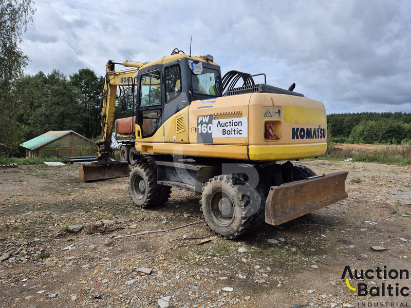 Komatsu PW160-7 - מחפר גלגלים: תמונה 4 Komatsu PW160-7 - מחפר גלגלים: תמונה 4