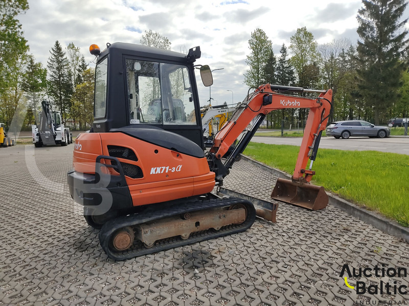 Kubota KX 71-3 - מיני מחפר: תמונה 3 Kubota KX 71-3 - מיני מחפר: תמונה 3