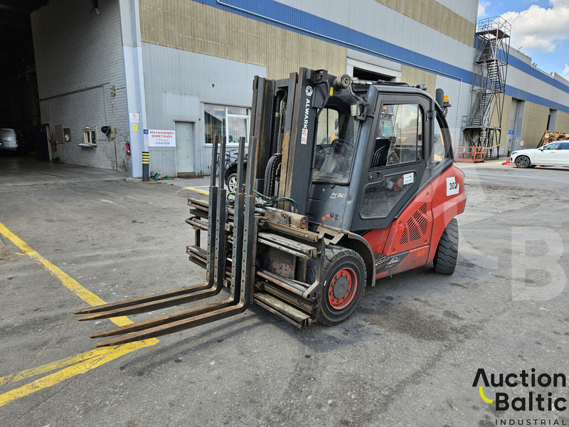 Linde H50D-02 - מלגזת סולר: תמונה 1 Linde H50D-02 - מלגזת סולר: תמונה 1
