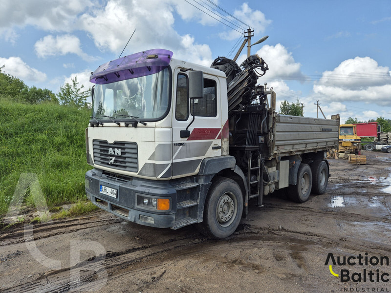 MAN 33.414 DFC - מזהיר, משאית מנוף: תמונה 1 MAN 33.414 DFC - מזהיר, משאית מנוף: תמונה 1