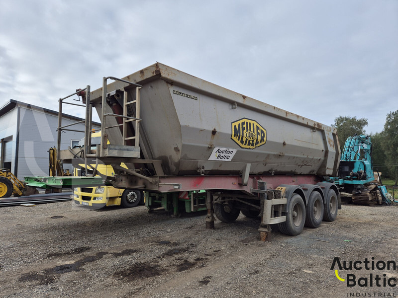 Meiller MHPS 41/3 - סמיטריילר עם וילונות צד: תמונה 1 Meiller MHPS 41/3 - סמיטריילר עם וילונות צד: תמונה 1