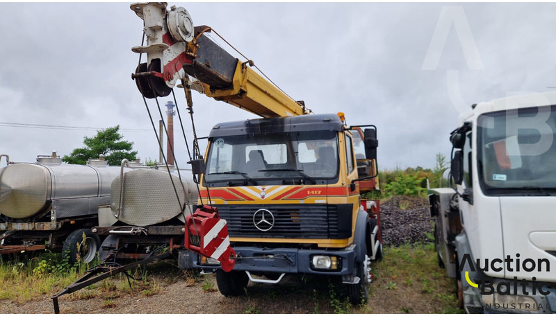 Mercedes-Benz 1417 - עגורן לכל שטח: תמונה 3 Mercedes-Benz 1417 - עגורן לכל שטח: תמונה 3