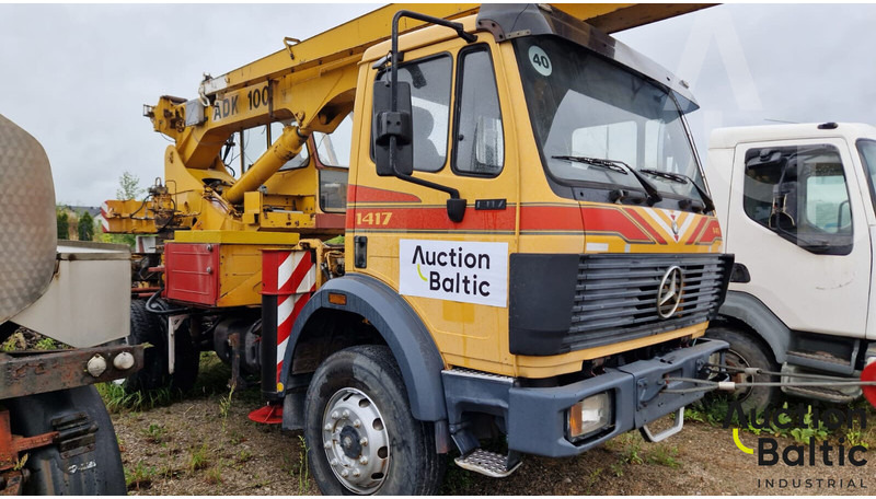 Mercedes-Benz 1417 - עגורן לכל שטח: תמונה 1 Mercedes-Benz 1417 - עגורן לכל שטח: תמונה 1