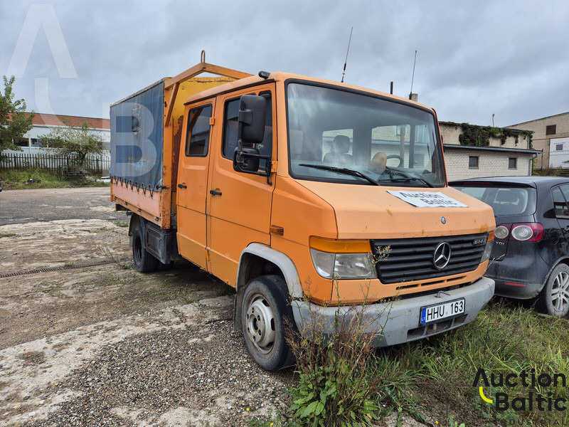 Mercedes-Benz 614 D - משאית וילונות צד: תמונה 1 Mercedes-Benz 614 D - משאית וילונות צד: תמונה 1
