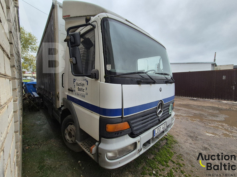 Mercedes-Benz 817 L - משאית וילונות צד: תמונה 2 Mercedes-Benz 817 L - משאית וילונות צד: תמונה 2