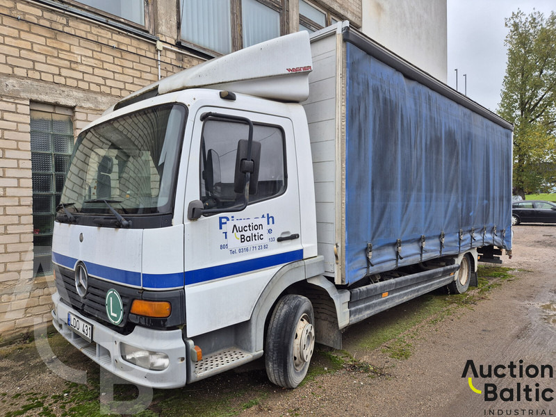 Mercedes-Benz 817 L - משאית וילונות צד: תמונה 1 Mercedes-Benz 817 L - משאית וילונות צד: תמונה 1