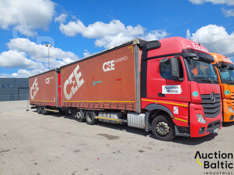 Mercedes-Benz Actros 2542 L - משאית וילונות צד: תמונה 1 Mercedes-Benz Actros 2542 L - משאית וילונות צד: תמונה 1