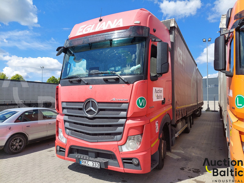 Mercedes-Benz Actros 2542 L - משאית וילונות צד: תמונה 2 Mercedes-Benz Actros 2542 L - משאית וילונות צד: תמונה 2