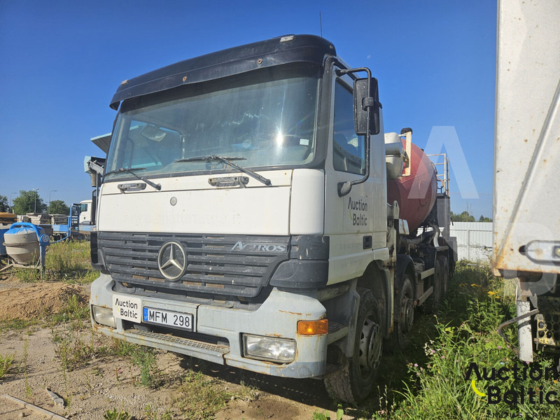 Mercedes-Benz Actros - משאבת בטון נייחת: תמונה 1 Mercedes-Benz Actros - משאבת בטון נייחת: תמונה 1