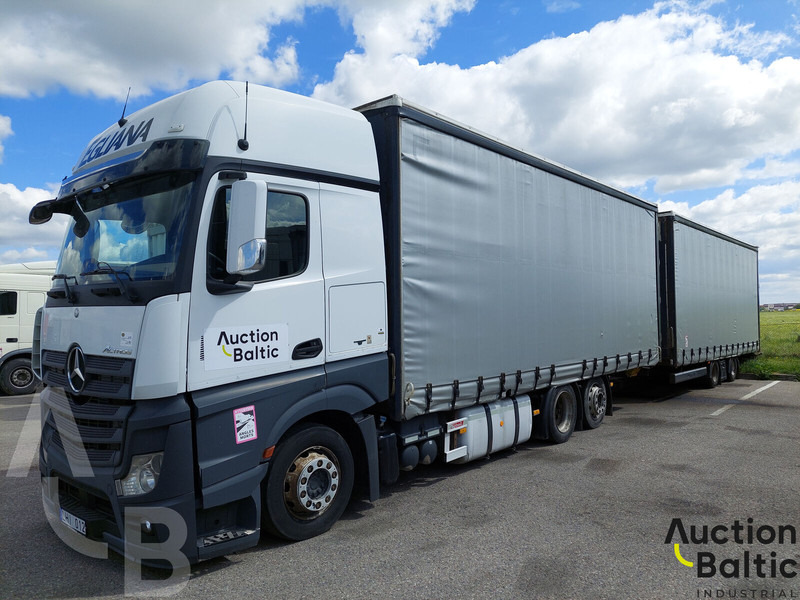 Mercedes-Benz Actros - משאית וילונות צד: תמונה 2 Mercedes-Benz Actros - משאית וילונות צד: תמונה 2