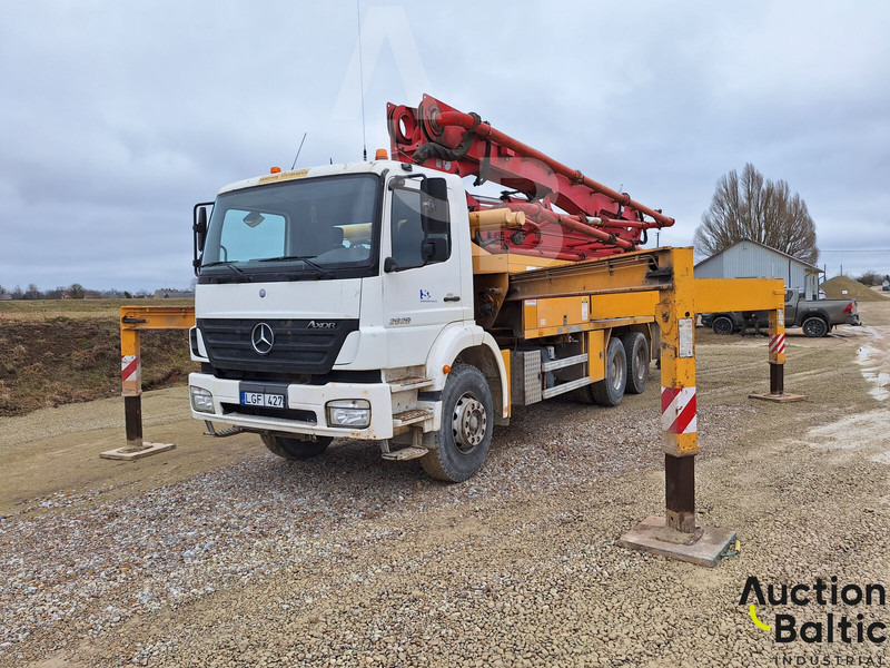 Mercedes-Benz Axor 2628 - משאבת בטון נייחת: תמונה 1 Mercedes-Benz Axor 2628 - משאבת בטון נייחת: תמונה 1
