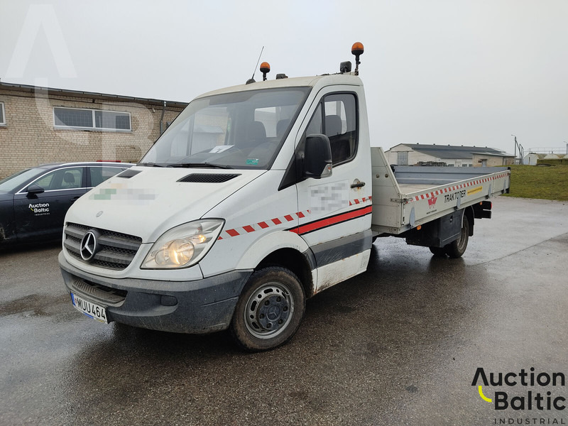 Mercedes-Benz Sprinter 515 CDI - משאית צד נופל/ שטוחה, משאית מנוף: תמונה 1 Mercedes-Benz Sprinter 515 CDI - משאית צד נופל/ שטוחה, משאית מנוף: תמונה 1