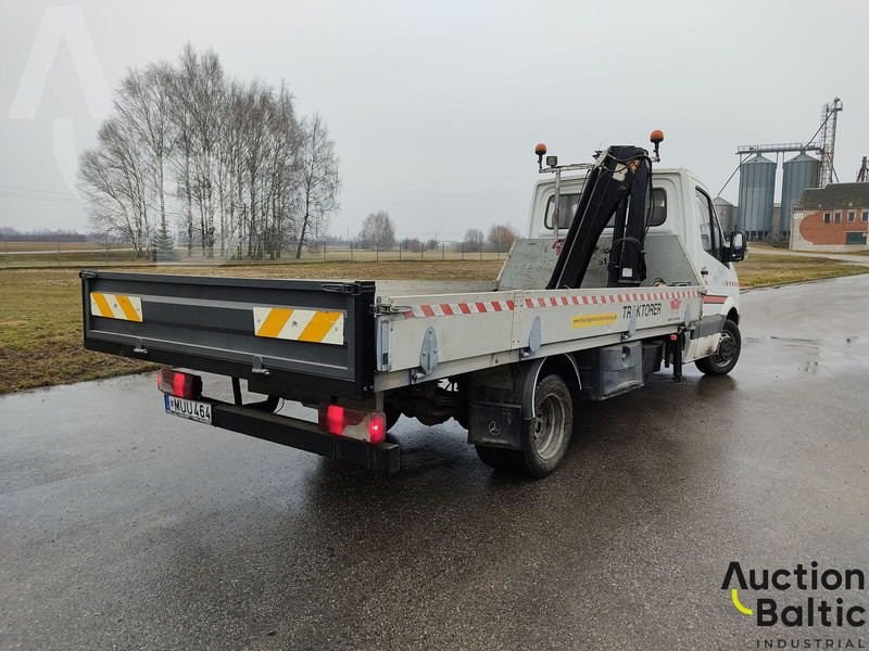 Mercedes-Benz Sprinter 515 CDI - משאית צד נופל/ שטוחה, משאית מנוף: תמונה 3 Mercedes-Benz Sprinter 515 CDI - משאית צד נופל/ שטוחה, משאית מנוף: תמונה 3
