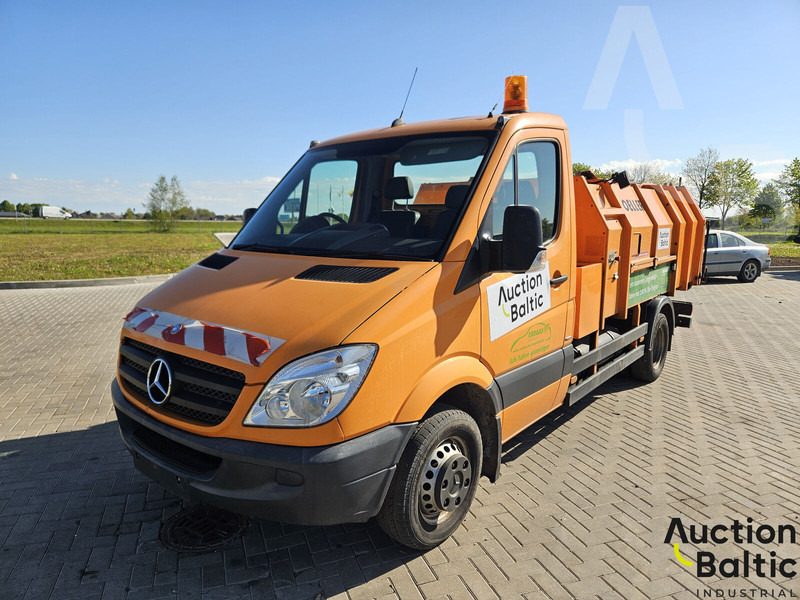 Mercedes-Benz Sprinter - משאית אשפה: תמונה 1 Mercedes-Benz Sprinter - משאית אשפה: תמונה 1