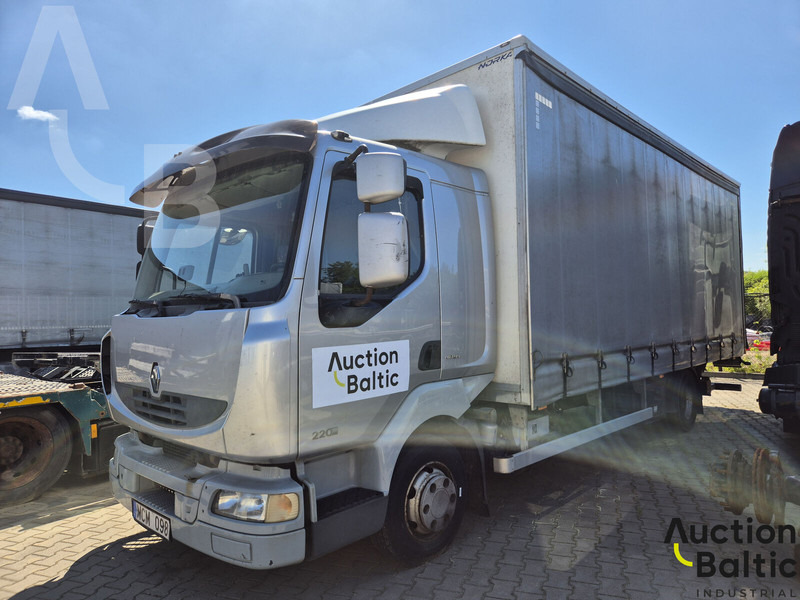 Renault Midlum - משאית וילונות צד: תמונה 1 Renault Midlum - משאית וילונות צד: תמונה 1