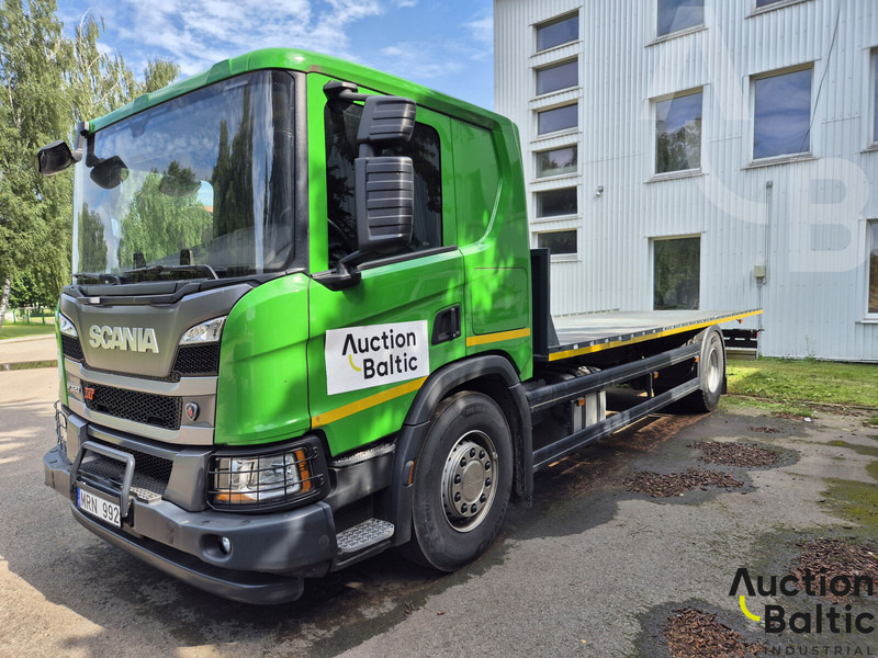 Scania P 320 - משאית צד נופל/ שטוחה: תמונה 1 Scania P 320 - משאית צד נופל/ שטוחה: תמונה 1