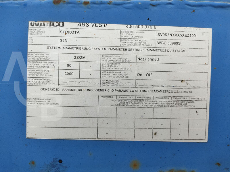 סמיטריילר עם מטען נמוך Stokota S3N: תמונה 17