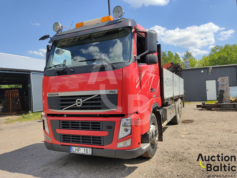 Volvo FH500 - משאית צד נופל/ שטוחה, משאית מנוף: תמונה 2 Volvo FH500 - משאית צד נופל/ שטוחה, משאית מנוף: תמונה 2