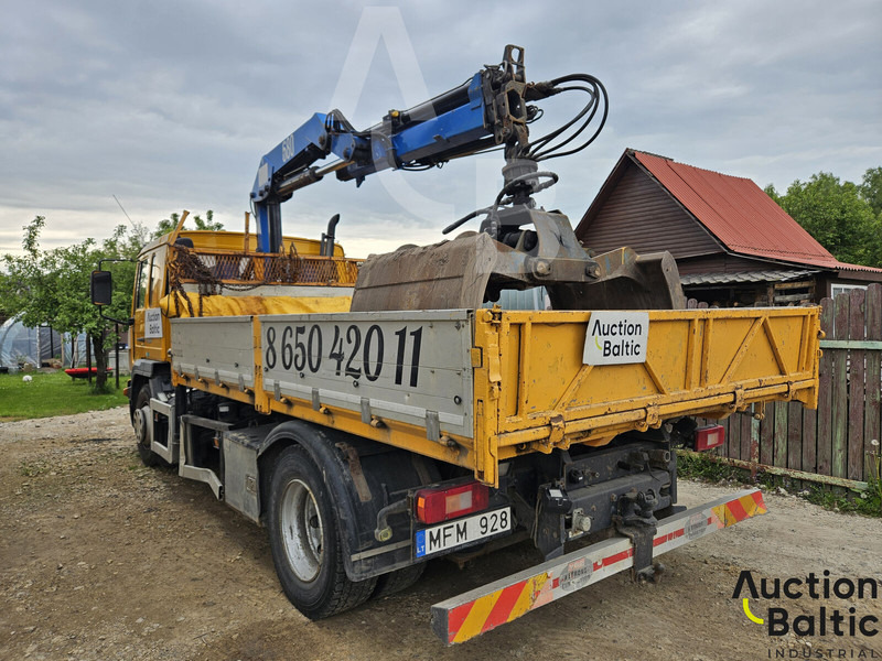 Volvo FL6 250 - משאית צד נופל/ שטוחה, משאית מנוף: תמונה 3 Volvo FL6 250 - משאית צד נופל/ שטוחה, משאית מנוף: תמונה 3