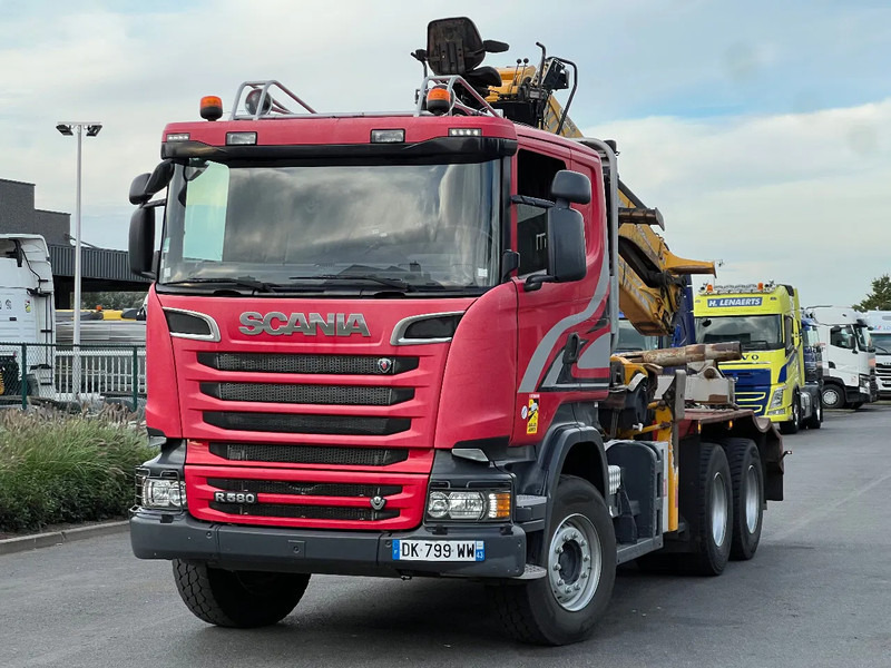 Scania R580 6x4 full steel*3pedal opticruise*R580 V8* - משאית עץ: תמונה 1 Scania R580 6x4 full steel*3pedal opticruise*R580 V8* - משאית עץ: תמונה 1