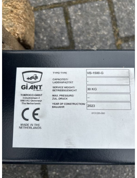 Tobroco Veegborstel 150 cm Giant aanspan - מטאטא עבור מכונת בנייה: תמונה 5 Tobroco Veegborstel 150 cm Giant aanspan - מטאטא עבור מכונת בנייה: תמונה 5